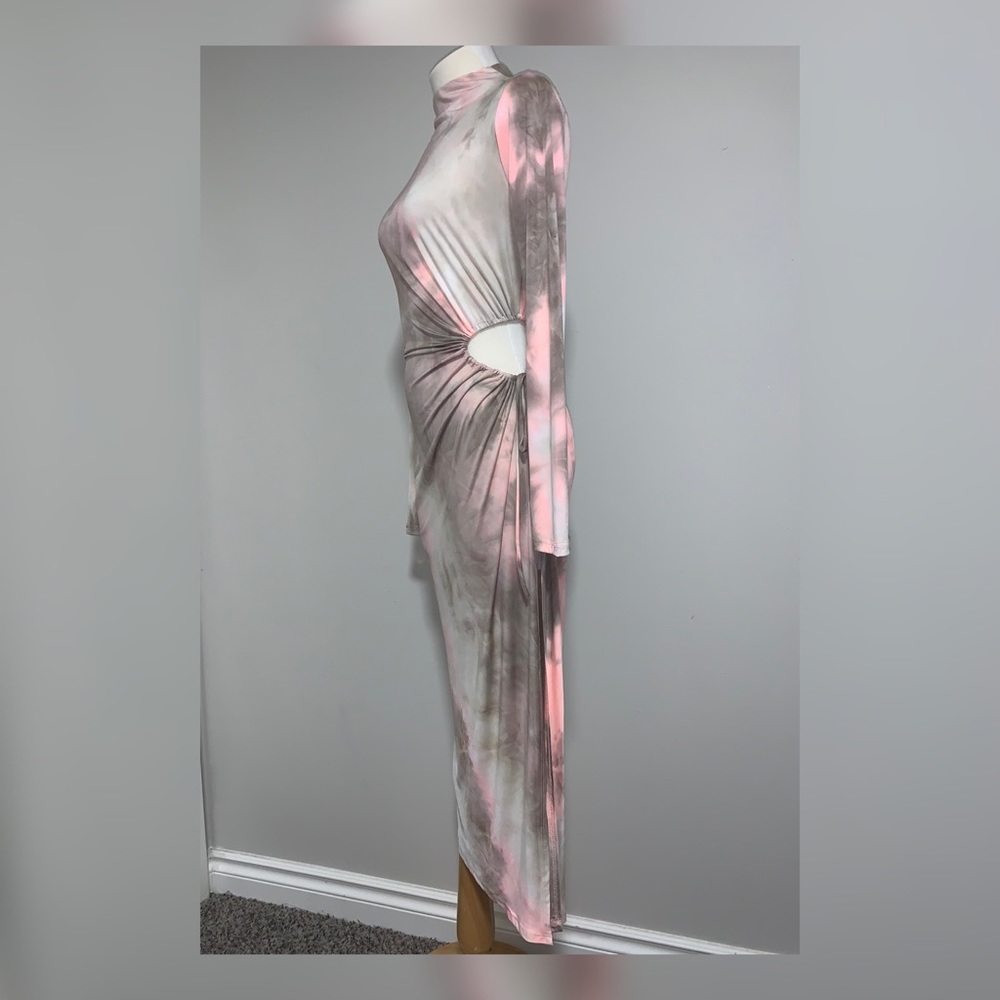 Forever 21 Tie Dye Sexy Slit Dress - Picture 4 of 5